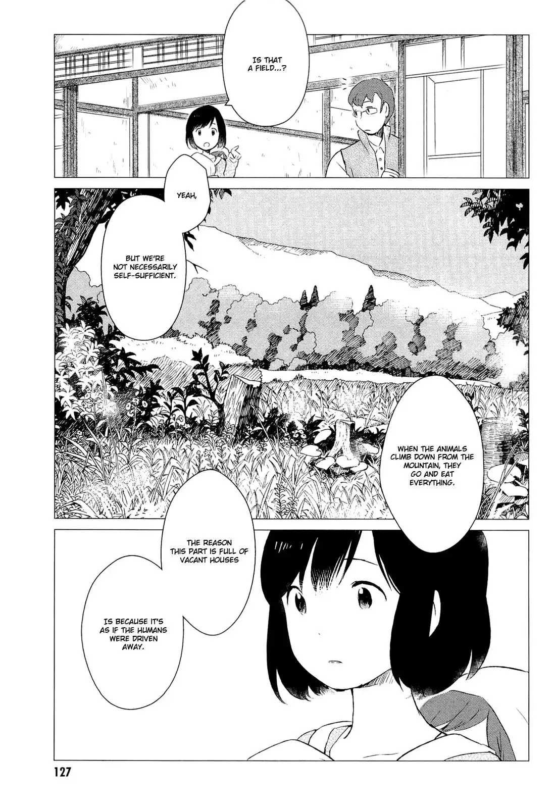 Ookami Kodomo no Ame to Yuki Chapter 4 8